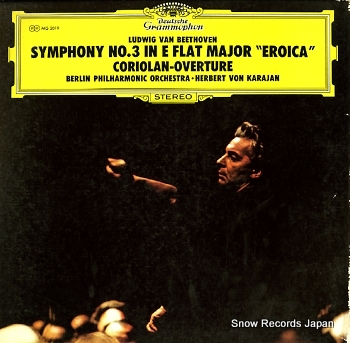 KARAJAN, HERBERT VON ludwig van beethoven; symphony no.3 in e flat major 