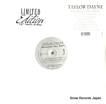 DAYNE, TAYLOR whatever you want