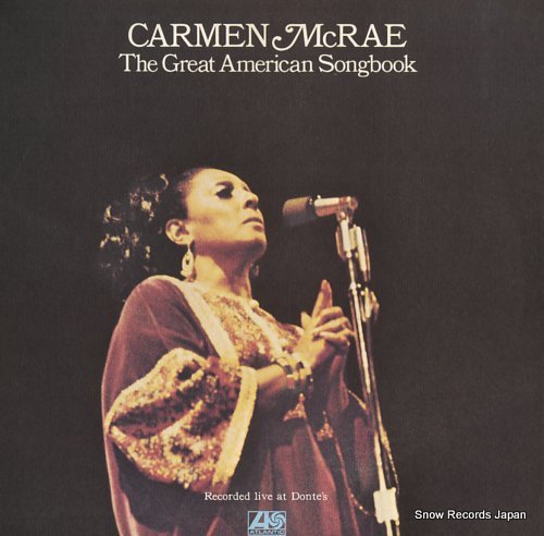 MCRAE, CARMEN great american songbook, the