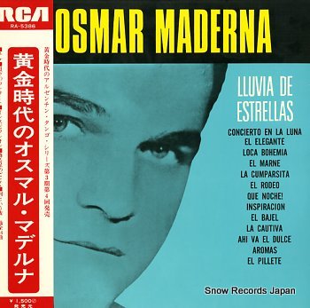 MADERNA, OSMAR lluvia de estrellas