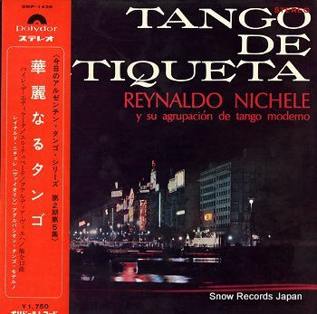 NICHELE, REYNALDO tango de etiqueta