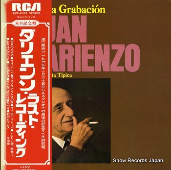 DARIENZO, JUAN ultima grabacion
