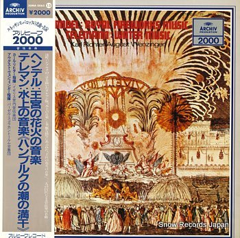 RICHTER, KARL george frideric handel; fireworks music