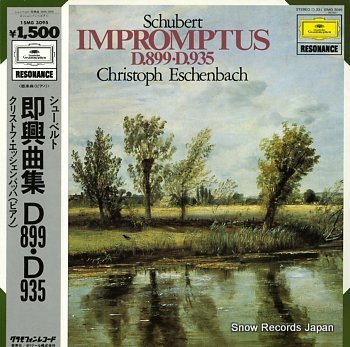 SCHUBERT, FRANZ schubert; impromptus d899 d935