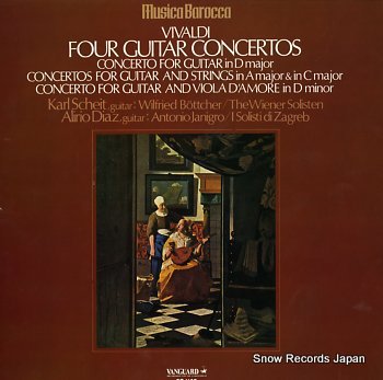 SCHEIT, KARL vivaldi; four guitar concertos