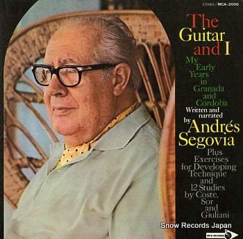 SEGOVIA, ANDRES guitar and i, the