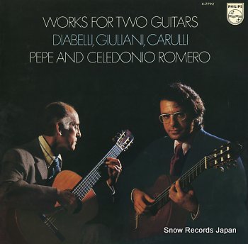 PEPE AND CELEDONIO ROMERO works for two guitars