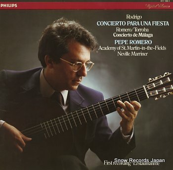 ROMERO, PEPE rodrigo; concierto para una fiesta