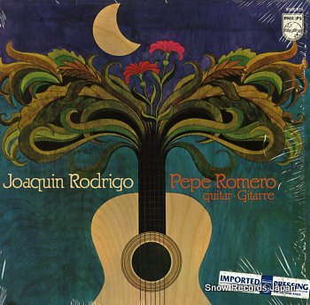ROMERO, PEPE rodrigo; solo works for guitar