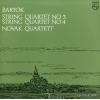 NOVAK QUARTETT - bartok; strings quartet no.3
