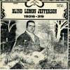 JEFFERSON, BLIND LEMON - 1926-29
