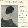 LANDOWSKA, WANDA - mozart; piano concerto no.22 in eb, k.482
