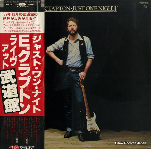 CLAPTON, ERIC just one night