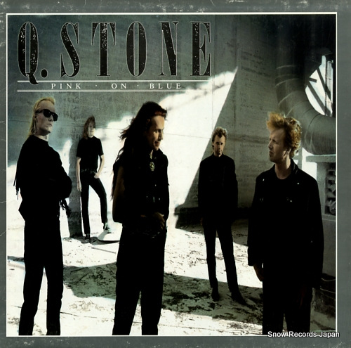 Q. STONE - pink on blue - LP