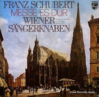 WIENER SANGERKNABEN - schubert; messe es-dur - LP