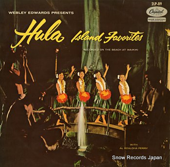 EDWARDS, WEBLEY - hula island favorites - 33T