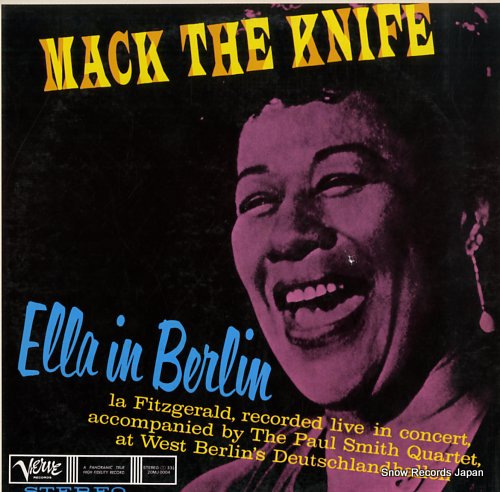 FITZGERALD, ELLA mack the knife / ella in berlin
