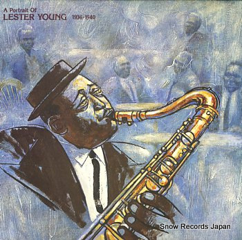YOUNG, LESTER portrait of lester young 1936-1940, a