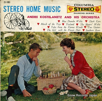 KOSTELANETZ, ANDRE AND HIS ORCHESTRA - stereo home music - LP