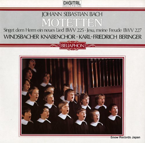 Bach; Motetten