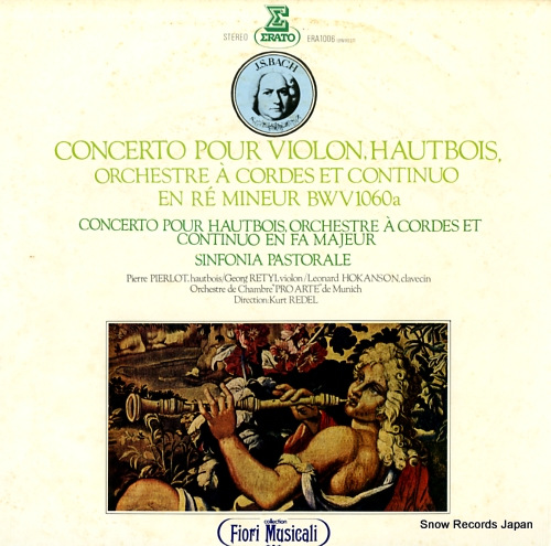 Bach, Concerto Flute, Violon Et Clavecin