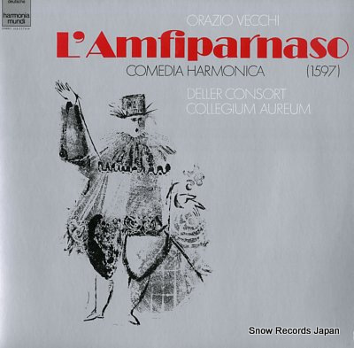 Orazio Vecchi; L'amfiparnaso Comedia Harmonica