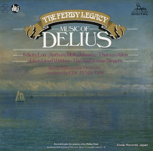 The Fenby Legacy Music Of Delius