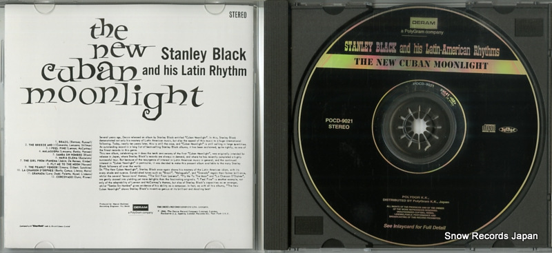 BLACK, STANLEY the new cuban moonlight POCD-9021