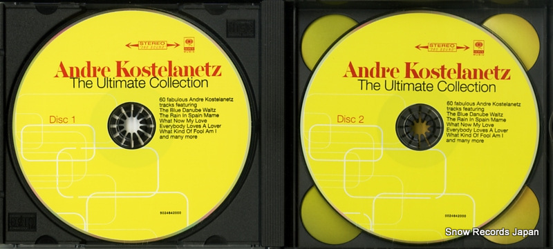 KOSTELANETZ, ANDRE the ultimate collection 5024642000