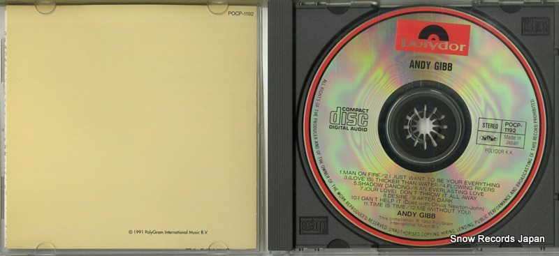 GIBB, ANDY andy gibb POCP-1192