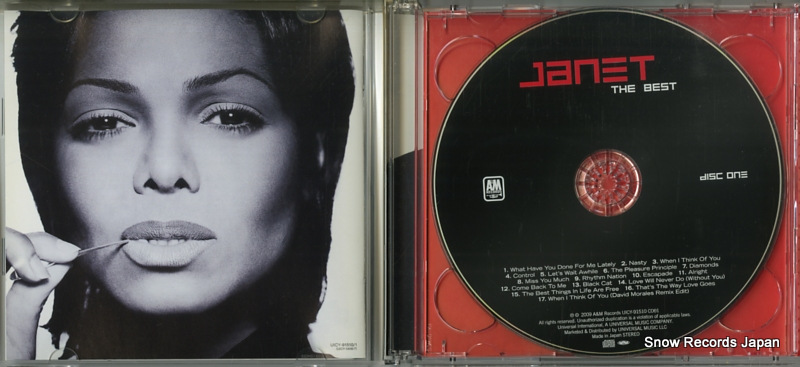 JACKSON, JANET the best UICY-91510