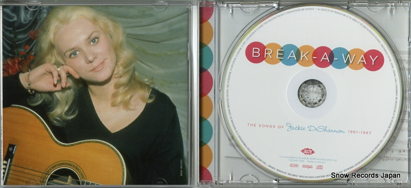 DESHANNON, JACKIE break-a-way (the song of jackie deshannon 1961-1967) CDCHD-1208/MSIG-0531