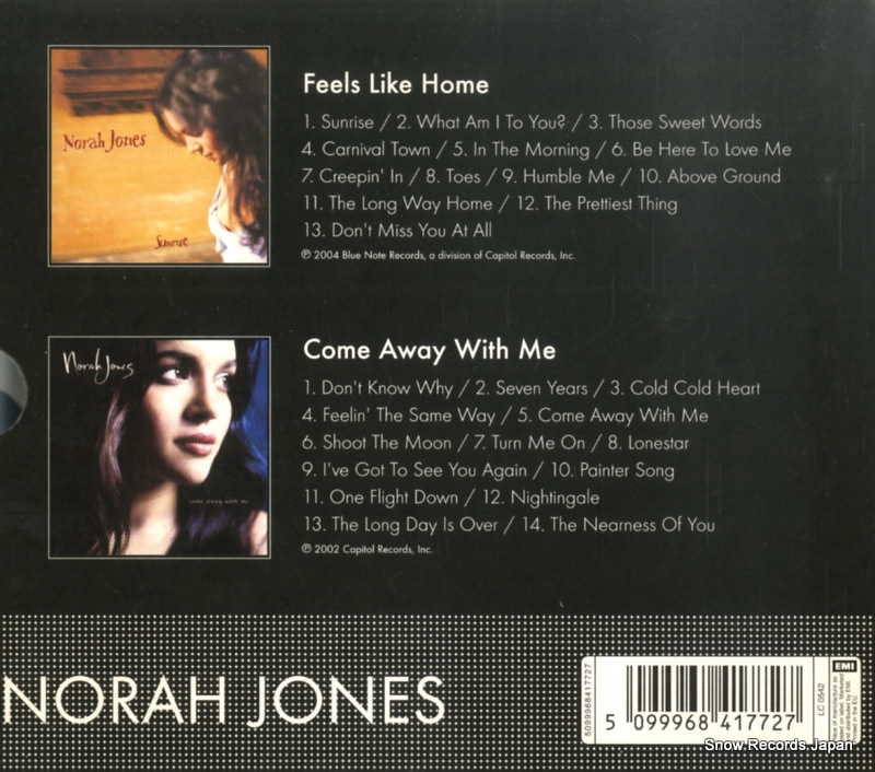 JONES, NORAH feels like home / come away with me 5099968417727
