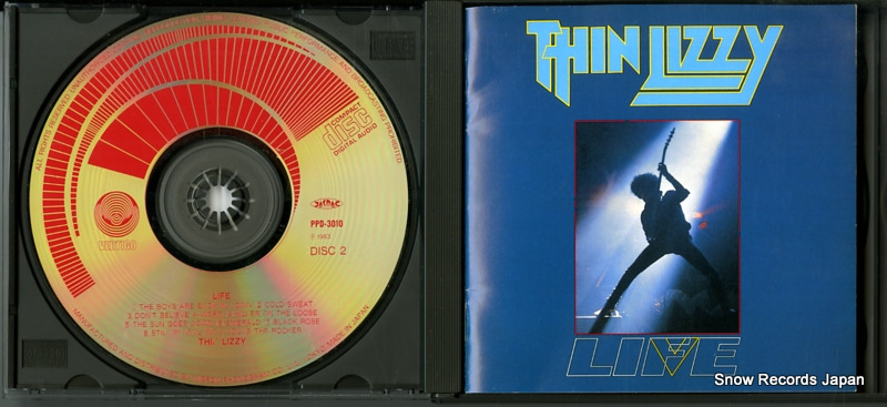 THIN LIZZY life live PPD-3009