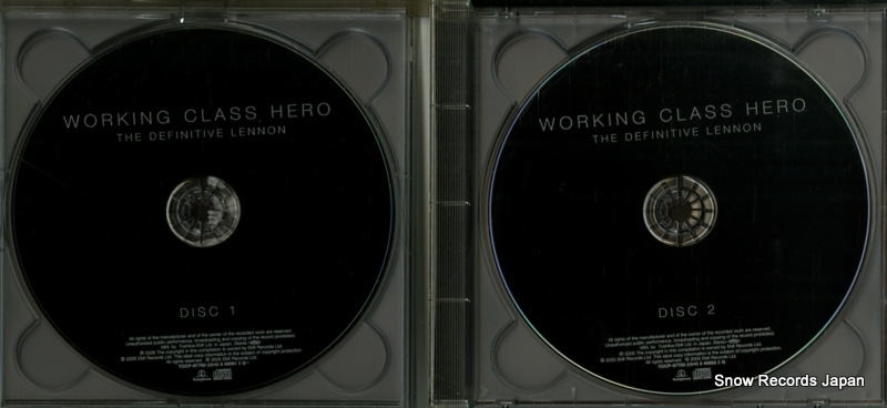 LENNON, JOHN working class hero - the definitive lennon TOCP-67782