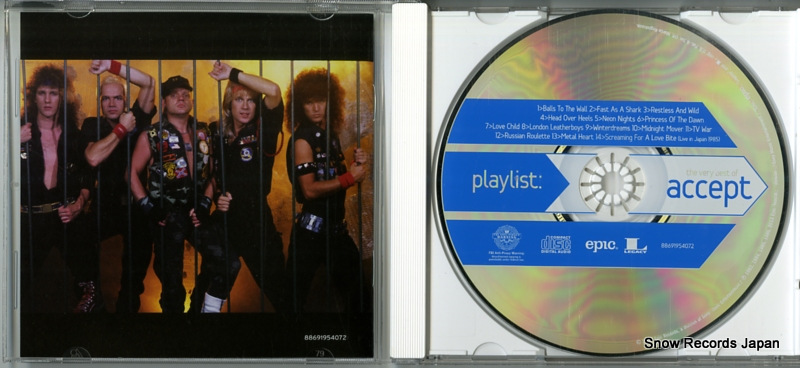 ACCEPT playlist: the very best of accept 88691954072