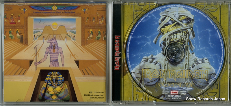 IRON MAIDEN powerslave TOCP-53760