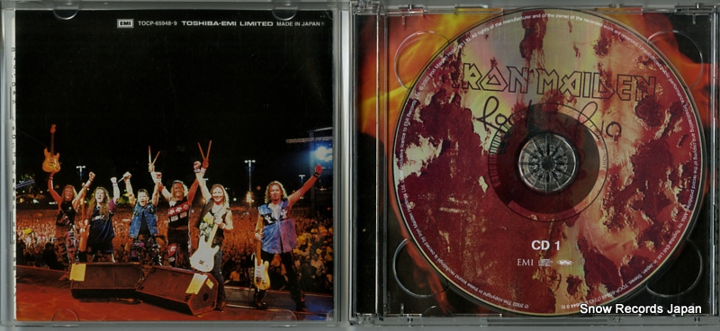 IRON MAIDEN rock in rio TOCP-65948