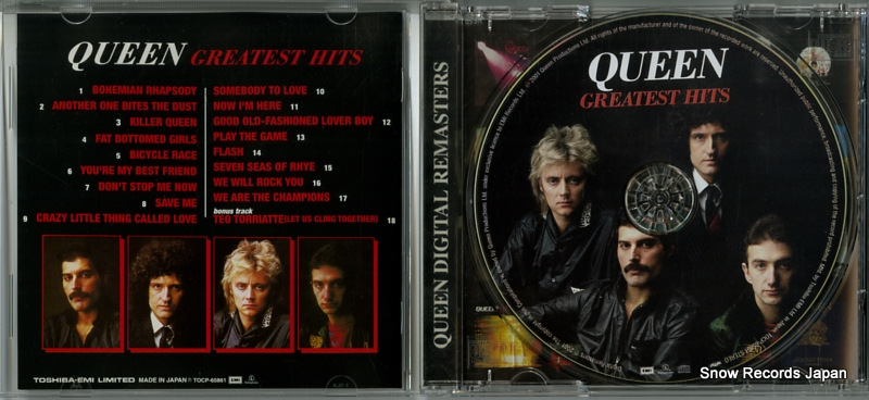 QUEEN greatest hits TOCP-65861