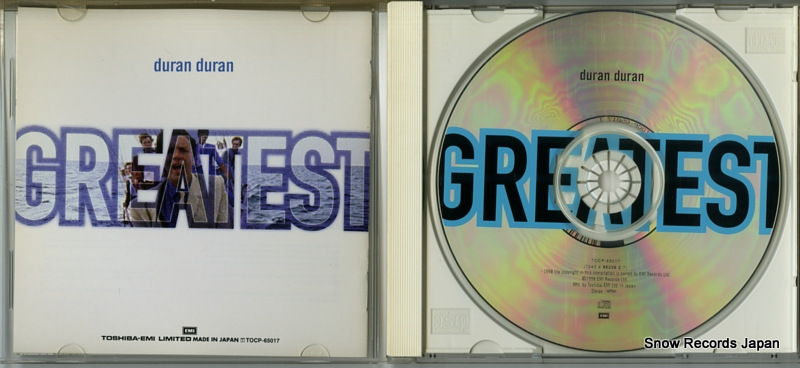 DURAN DURAN greatest TOCP-65017