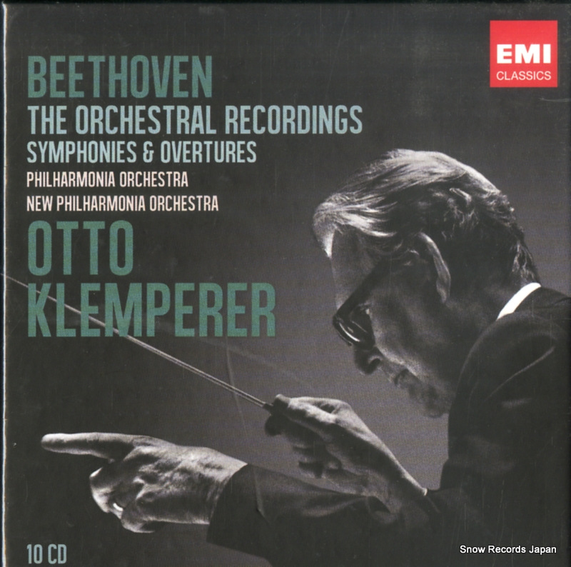 KLEMPERER, OTTO beethoven; the orchestral recordings symphonies & overtures 5099940427522