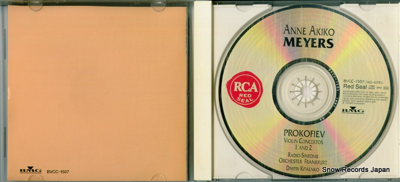MEYERS, ANNE AKIKO prokofiev; violin concertos 1 & 2 BVCC-1507