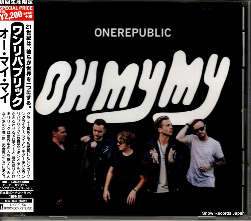 ONEREPUBLIC oh my my UICS-9154