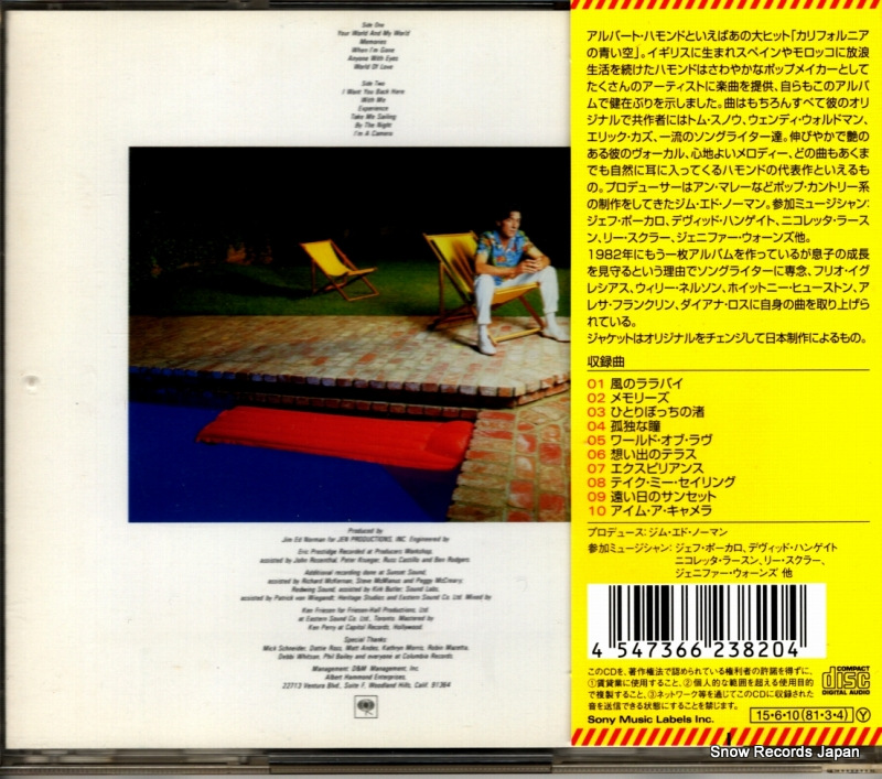 HAMMOND, ALBERT your world and my world SICP4452