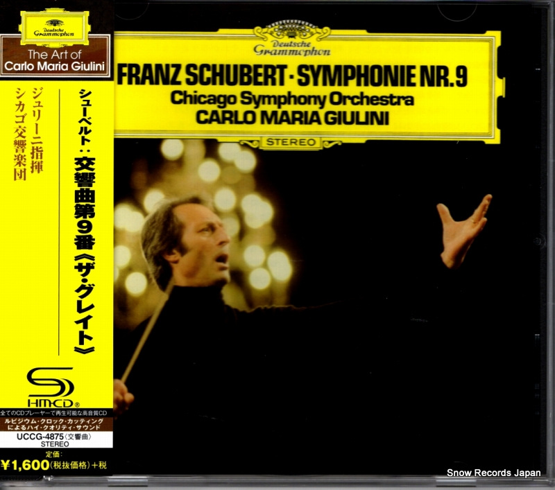 GIULINI, CARLO MARIA schubert; symphonie nr.9 UCCG-4875