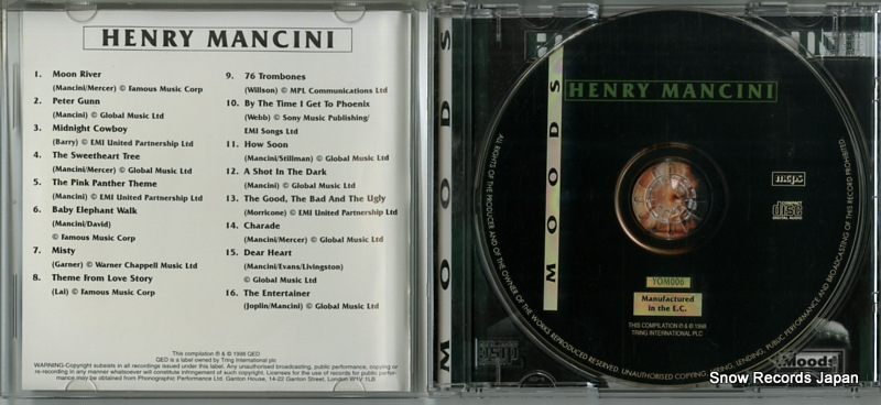 MANCINI, HENRY henry mancini YOM006