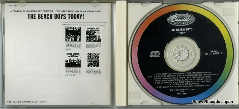 BEACH BOYS, THE today! TOCP-3319