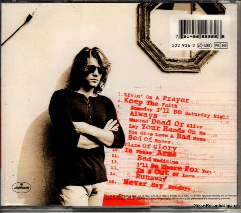 BON JOVI cross road 522936-2