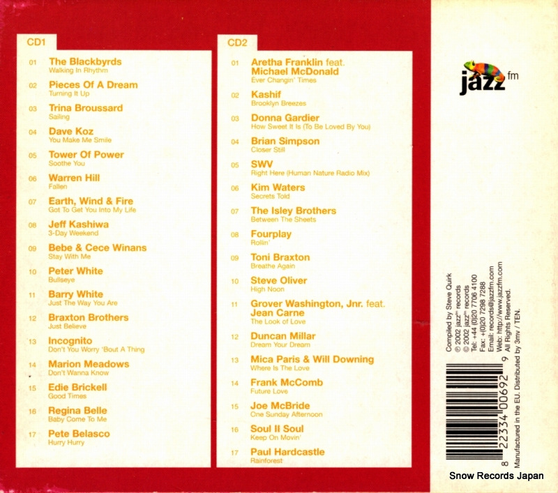 V/A the very best of jazz fm volume 2 JAZZFMCD47