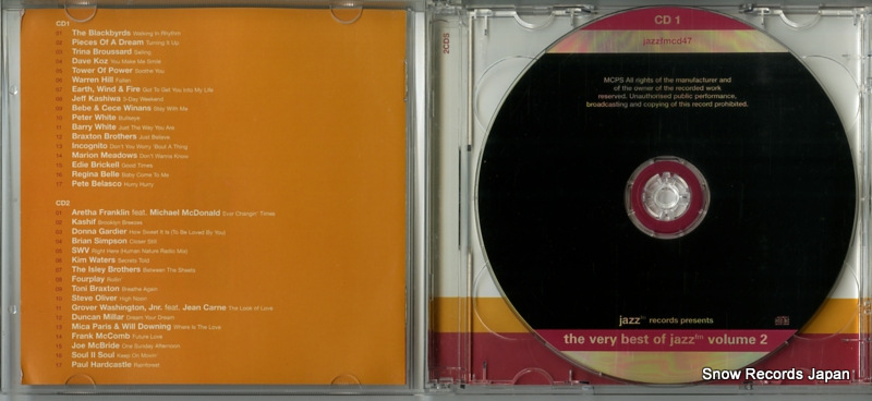 V/A the very best of jazz fm volume 2 JAZZFMCD47
